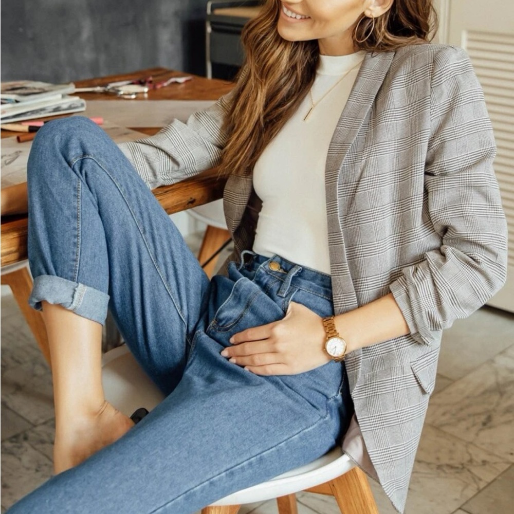 SHEIN MOM JEANS